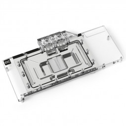 Alphacool Eisblock Aurora Acryl RX 7900XTX/XT Nitro mit Backplate - Acryl + Nickel