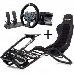 Playseat Trophy + MOZA R5 Bundle - schwarz