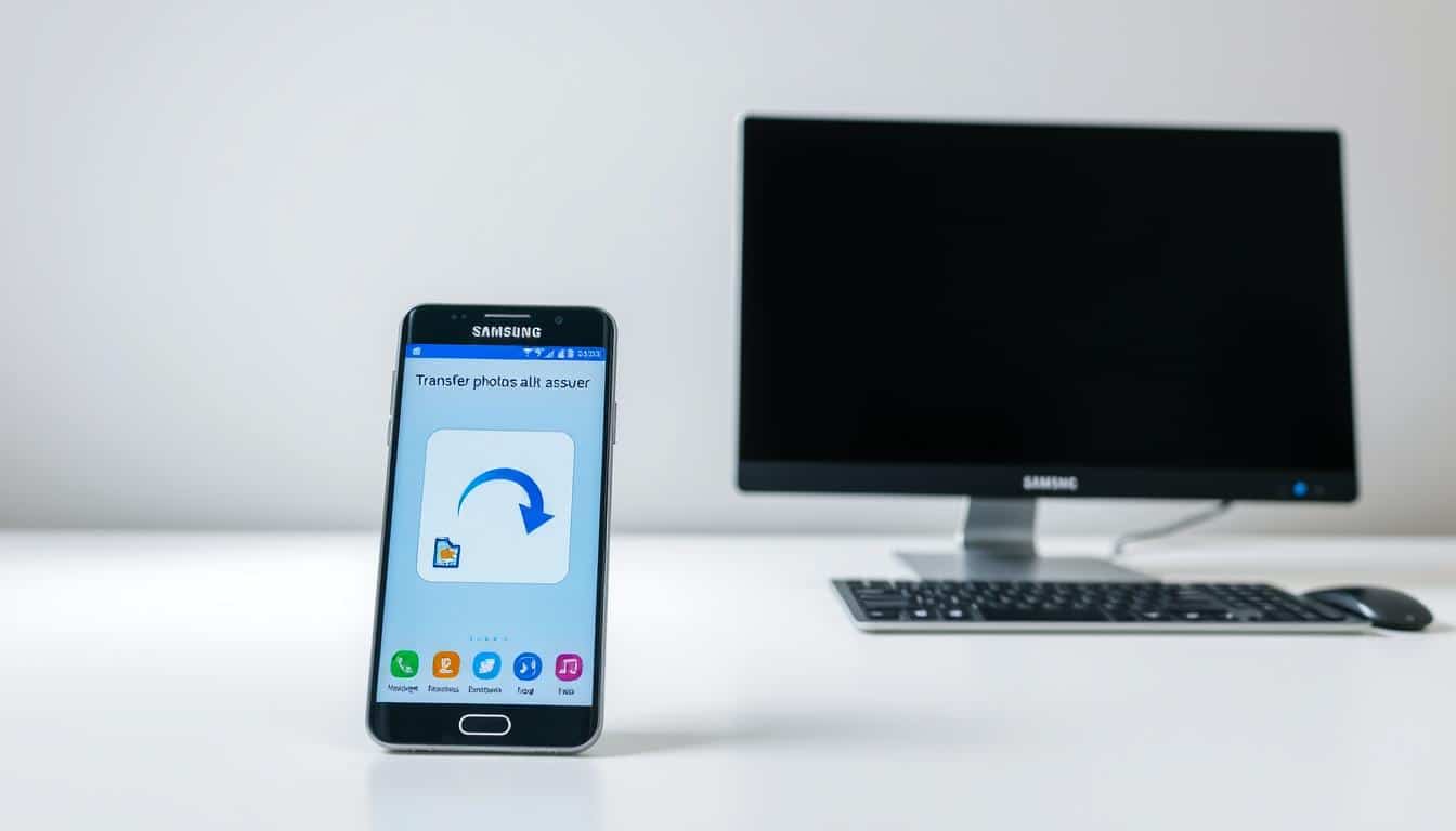 wie bekomme ich bilder vom samsung-handy auf den pc