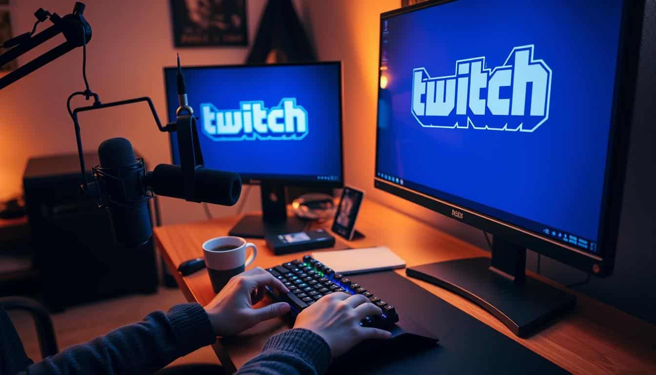 wie kann man auf twitch live gehen pc