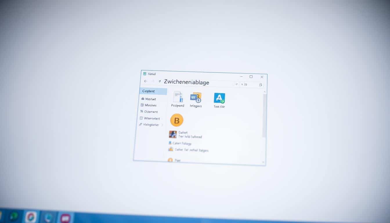 wo finde ich die zwischenablage am pc